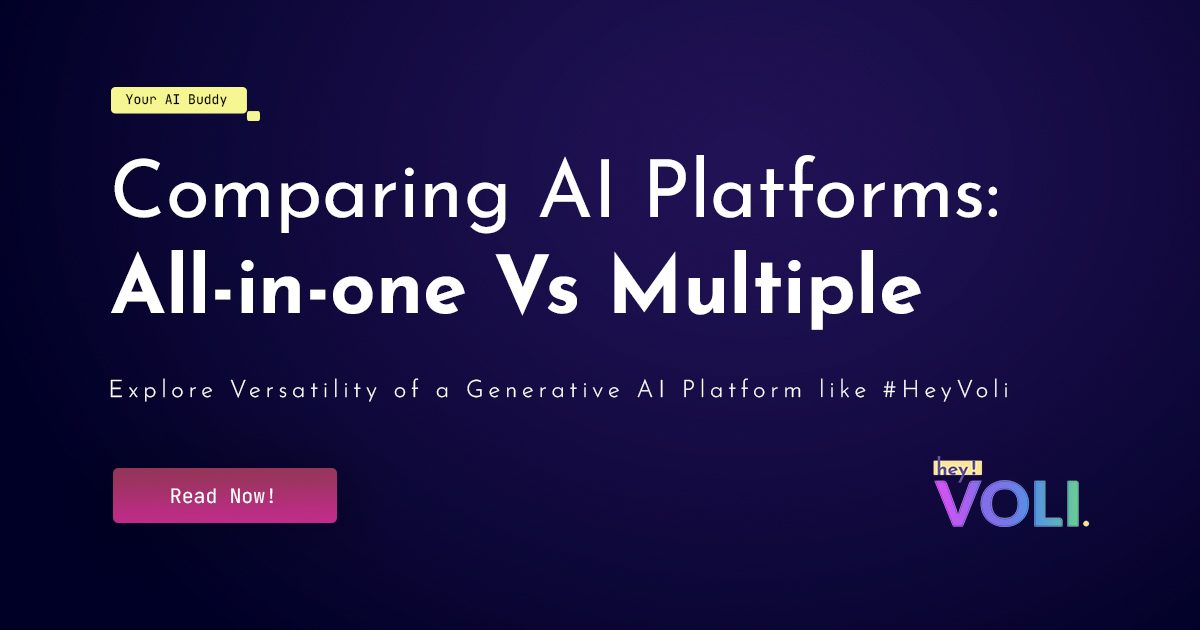 Comparing AI Platforms: All-in-one Vs Multiple